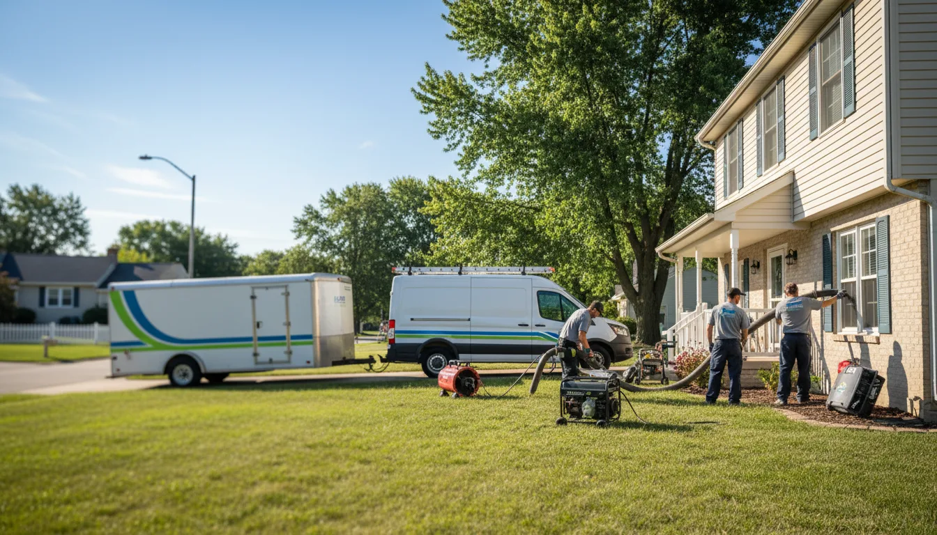 Flooded Basement Restoration And Cleanup With Repair in Stevensville, MD near me